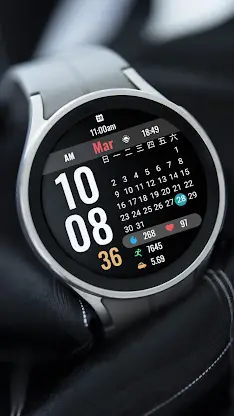ZKin Watch Calendar Widget（中式） screenshot 3