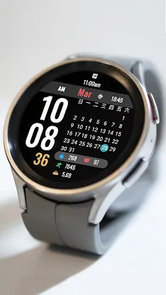ZKin Watch Calendar Widget（中式） screenshot 4
