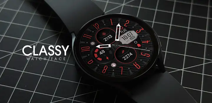 Carbon v10 Hybrid Watch Face — Android app banner