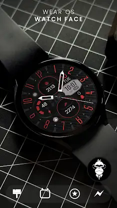 Carbon v10 Hybrid Watch Face screenshot 1