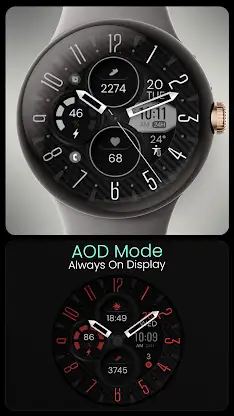 Carbon v10 Hybrid Watch Face screenshot 7