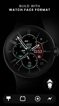Carbon v7 analog watch face screenshot 7
