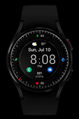Carbo Watch Face Wear OS screenshot 2