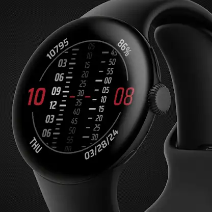 Carpe Diem Wear OS watchface screenshot 1