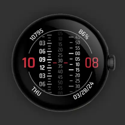 Carpe Diem Wear OS watchface screenshot 2