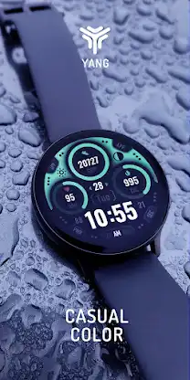 Casual colors: Watch Face screenshot 2