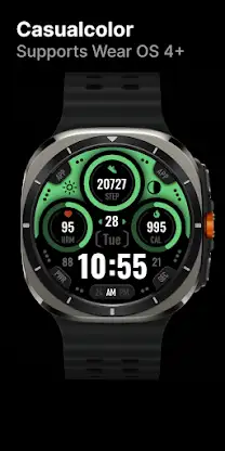 Casual colors: Watch Face screenshot 1