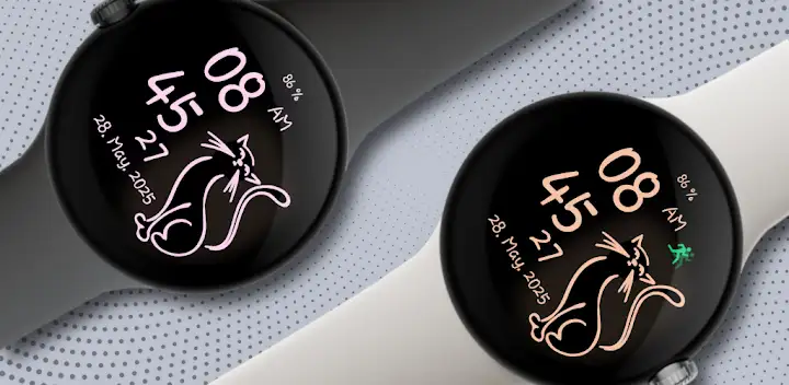 Cat Black Friday Rose Gold — Android app banner