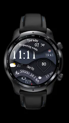Ccwf022 Digital Watch Face screenshot 5