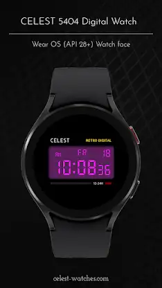 CELEST5404 Retro Digital Watch screenshot 5