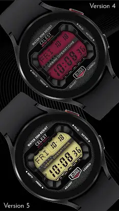 CELEST5575 Retro digital Watch screenshot 3
