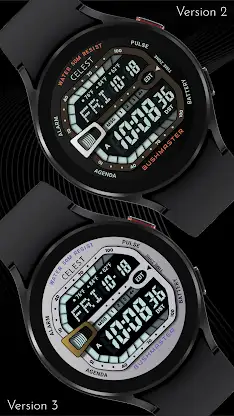 CELEST5580 Retro digital Watch screenshot 2