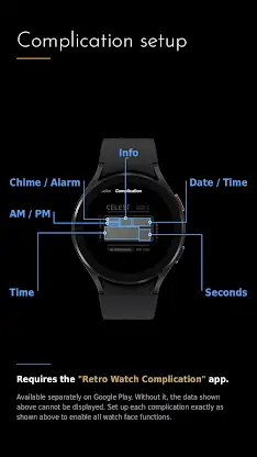CELEST5660 Retro Digital Watch screenshot 2