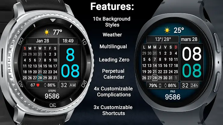 CFS147 Pure Calendar screenshot 1