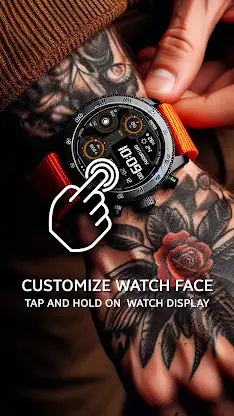 Chester LCD modern watch face screenshot 4