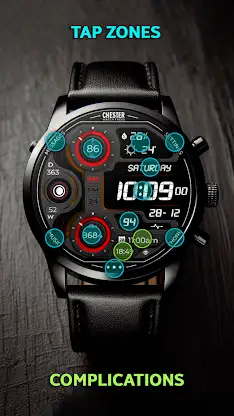 Chester LCD modern watch face screenshot 6