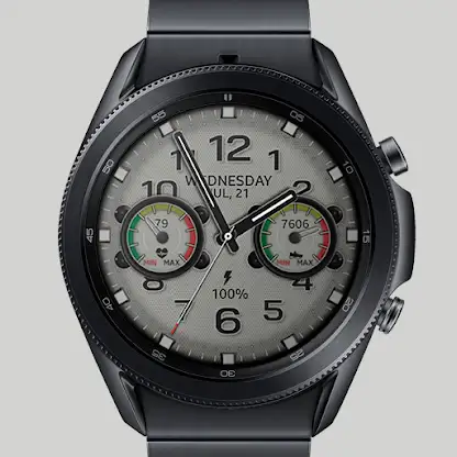 Chester Retro Style watch face screenshot 4