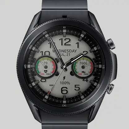 Chester Retro Style watch face screenshot 2