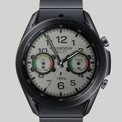 Chester Retro Style watch face screenshot 6