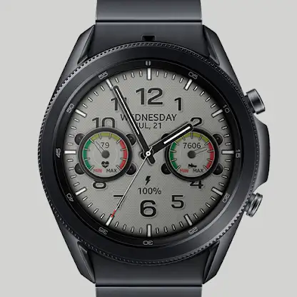 Chester Retro Style watch face screenshot 5
