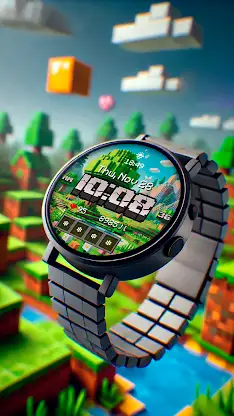 Blocks World game watch face screenshot 6