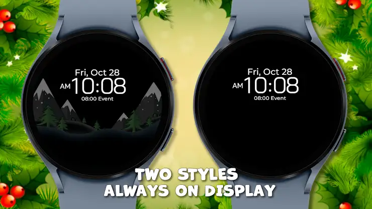 Chester Christmas watch face screenshot 5