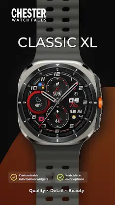 Chester Classic XL watch face screenshot 1