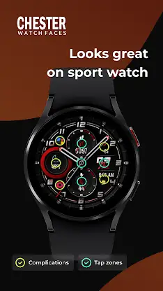 Chester Classic XL watch face screenshot 4