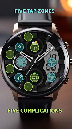 Chester Cyberspace watch face screenshot 3