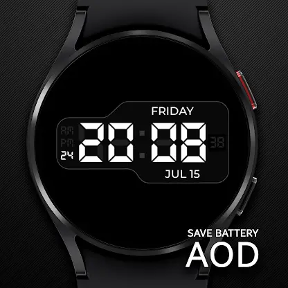 Chester Digilight watch face screenshot 8