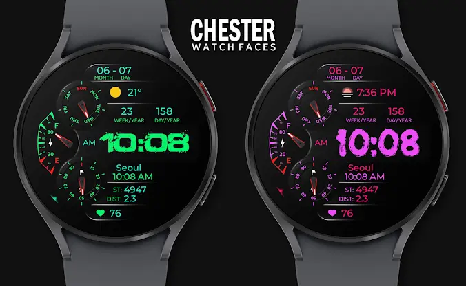 Chester Evolution watch face screenshot 4