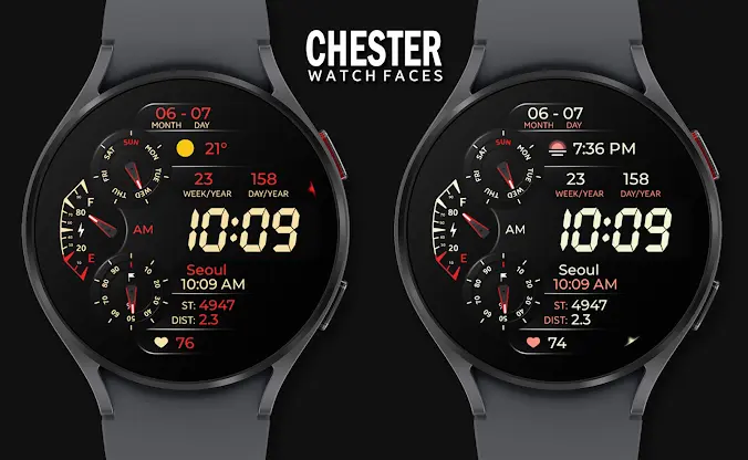 Chester Evolution watch face screenshot 2