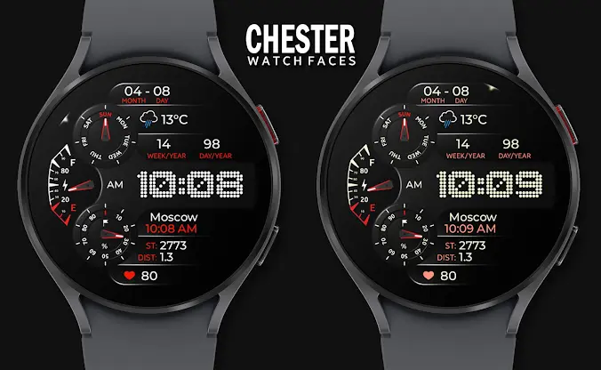 Chester Evolution watch face screenshot 1