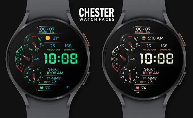 Chester Evolution watch face screenshot 3