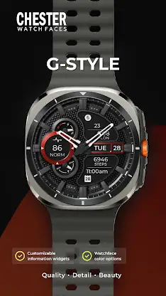 Hybrid Sport Pro watch face screenshot 1