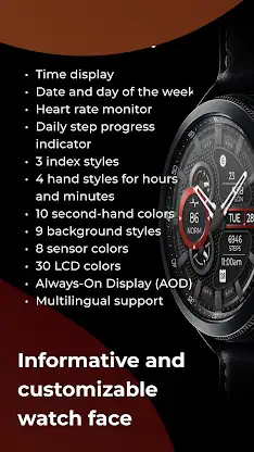 Hybrid Sport Pro watch face screenshot 8