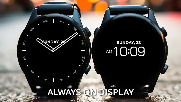 Analog & Digital watch face screenshot 5
