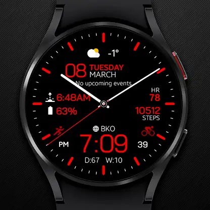 Chester Multi Info watch face screenshot 4