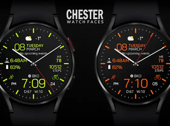 Chester Multi Info watch face screenshot 1