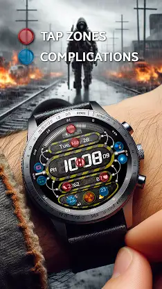 Chester Nuclear watch face screenshot 4