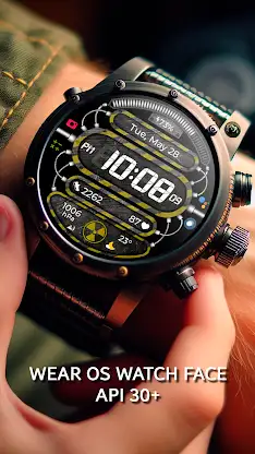 Chester Nuclear watch face screenshot 2