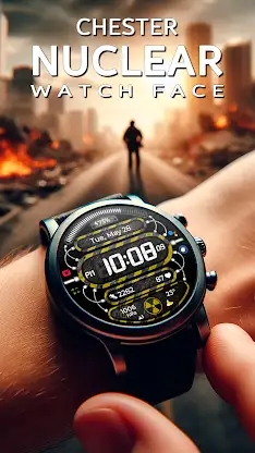 Chester Nuclear watch face screenshot 1