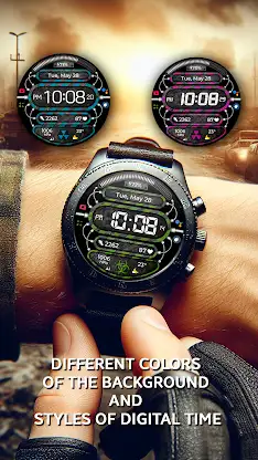 Chester Nuclear watch face screenshot 3
