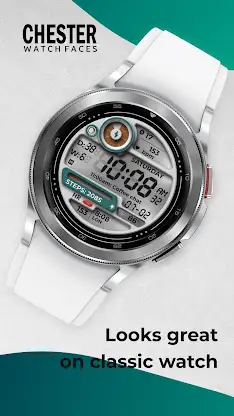 Chester Retro: LCD Watch Face screenshot 5