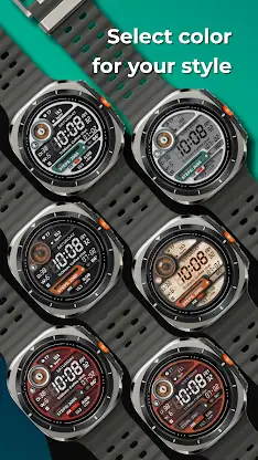 Chester Retro: LCD Watch Face screenshot 3