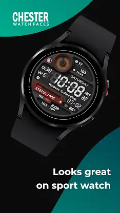 Chester Retro: LCD Watch Face screenshot 6