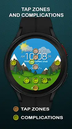 Chester Seasons watch face screenshot 5