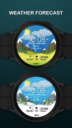 Chester Seasons watch face screenshot 3