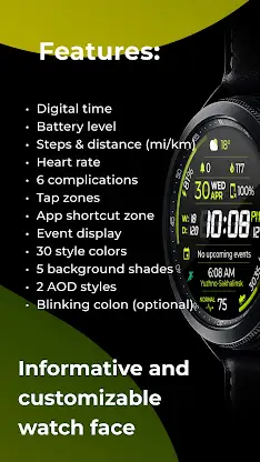 Chester Sport Pro watch face screenshot 8