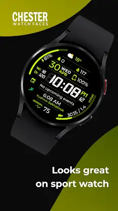 Chester Sport Pro watch face screenshot 6